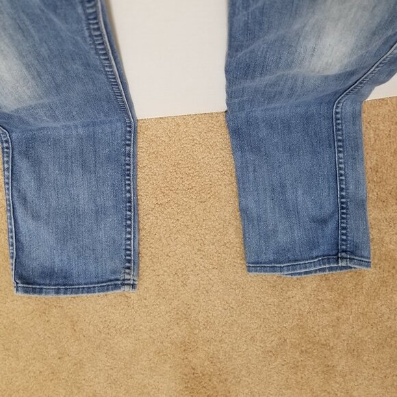 7FAM jeans 26 The Modern Straight whiskered stretch denim AU0377996S 055165 - Picture 7 of 16